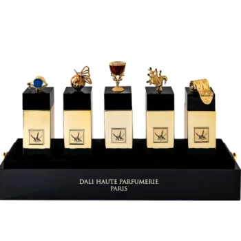 DALI HAUTE PARFUMERIE COFFRET OF 5 PARFUMS GOLD E